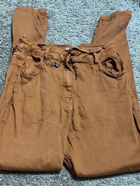 Avahnti Rust-Orange Casual Pants